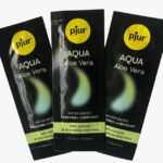Lubricante Personal pjur Aqua Aloe Vera 2 ml. 3 Unidades.
