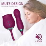 Vibrador Recargable Doble Estimulacion Ondas de Placer - Rosa. - Imagen 6