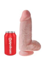 Dildo Realista 9 Pulgadas con Bolas Flesh – King Cock Chubby - Imagen 3