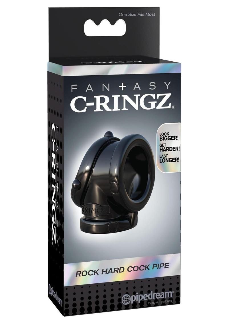 PD5921-23-1 Anillo para Pene Rock Hard Cock Pipe – Fantasy C-Ringz - Imagen 1