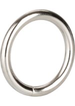 Anillo para Pene de Metal Large 5 cm – CalExotics Silver Ring - Imagen 2