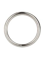 Anillo para Pene de Metal Large 5 cm – CalExotics Silver Ring - Imagen 4